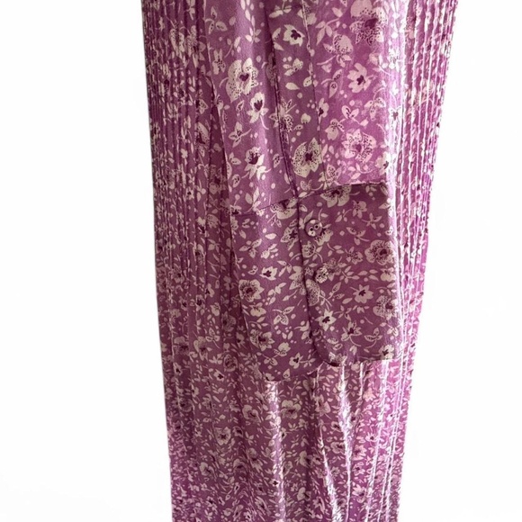 Samsoe Samsoe Elm Pintuck Pleated Chiffon Shirt Dress (size S) 185 - Picture 4 of 7